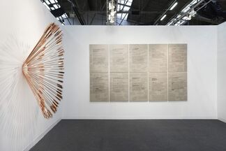 Honor Fraser at Armory Show 2013, installation view
