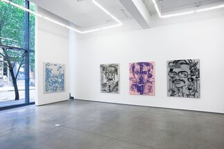 David Ratcliff - "Portraits and Ghosts", installation view