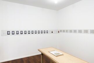 Psychologie bibliologique - exhibition by Vincent Romagny, installation view