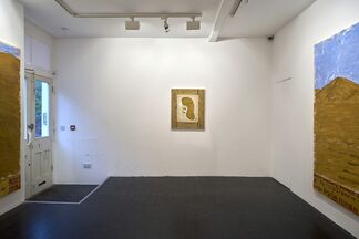 Rose Wylie: Yellow Desert Paintings, installation view