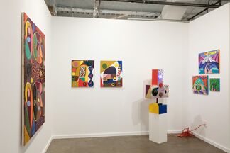 Taymour Grahne Gallery at Dallas Art Fair 2017, installation view