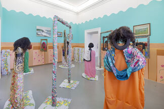 a question of vibrancy/earthly sight, installation view