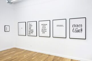 Portfolio A / Atheists Need Theology, Too / Semen is the Piss of Dreams / Drawings, installation view