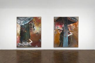 "Jörg Immendorff: Questions from a Painter Who Reads", installation view