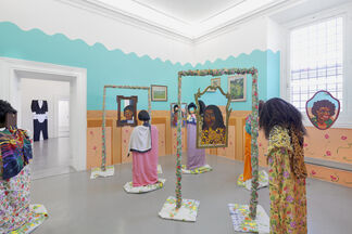a question of vibrancy/earthly sight, installation view
