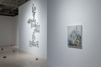 Rob Wynne: The Lure of Unknown Regions Beyond the Rim of Experience, installation view