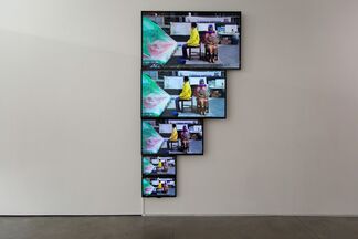 Flags, installation view