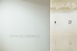Erwin Blumenfeld, installation view