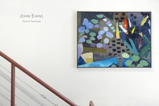 John Evans, installation view