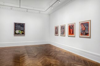 "Markus Lüpertz: Dans l'Atelier", installation view
