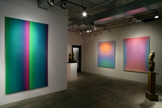 Color & Form: The work of Leon Berkowitz & Anita Huffington, installation view