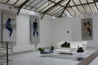 LIVING ROOM, solo show MICHAEL CROS, installation view