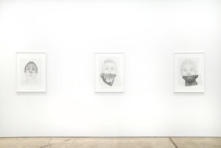 Titus Kaphar: Asphalt and Chalk, installation view