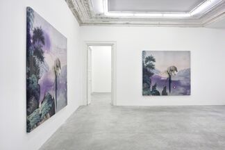 Julian Schnabel ‘Jack Climbed Up The Beanstalk To The Sky Of Illimitableness Where Everything Went Backwards’, installation view