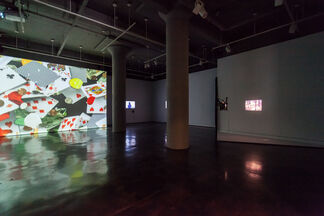 Nadia Hironaka and Matthew Suib: Mirrors, Marks & Loops, installation view