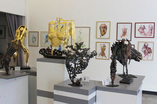 Philippe Buil's Sculptures exhibition, installation view