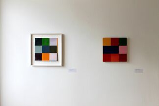 Gerhard Richter: Farbfelder und Strips, installation view