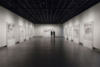 Clifford Ross: Hurricane Waves, installation view