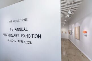 2nd Annual Anniversary Exhibition, installation view