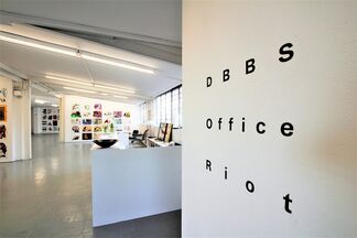 Office Riot (with works by DBBS - Drew Beattie&Ben Shepard), installation view