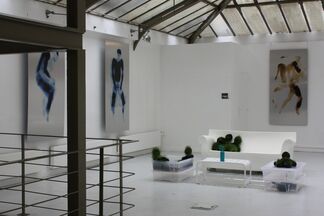 LIVING ROOM, solo show MICHAEL CROS, installation view