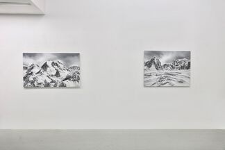 Lights of the Alps, installation view