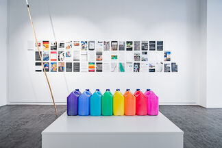The Rainbow prelude - an interim report, installation view