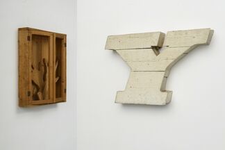 Mario Ceroli 1962 - 68, installation view