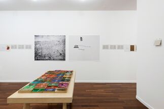 Psychologie bibliologique - exhibition by Vincent Romagny, installation view
