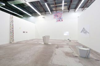 Pyramid Solitaire—Importing/Exporting Attitudes, installation view