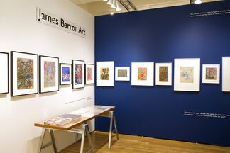 James Barron Art at Outsider Art Fair 2018, installation view