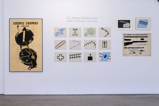Philip Pearlstein, WWII Captured on Paper, installation view