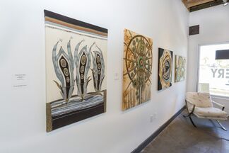 REMATERIALIZED Fiber Art by Rosanne Giacomini, installation view