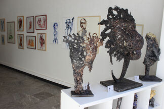 Philippe Buil's Sculptures exhibition, installation view