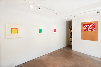 Marcia Hafif, Carol Rama, Mario Schifano: Selection from 1958-1981, installation view