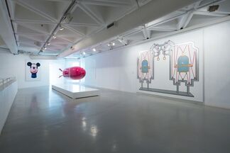 Doublethink: Kata Legrady and Wang Luyan, installation view