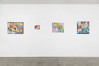 Still Now Is Here: Woolgather Together, installation view