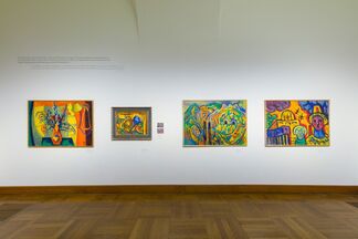 Alfred Wickenburg - Visions in Colour and Form, installation view