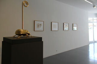 Jan Fabre // Gold and Blood (Sculptures and Drawings), installation view