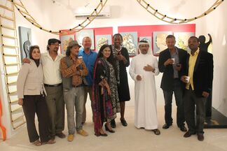 1st Upcycled Art Festival exhibition, installation view