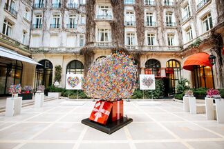 David Kracov: Gift Of Life at the Plaza Athenee, Paris, installation view