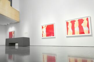 Alex Katz - "Coca Cola Girls", installation view