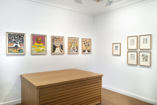 Pierre Alechinsky : Prints from the 1960s and 1970s, installation view