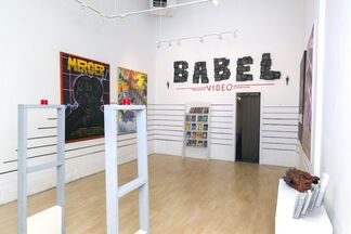 Woodrow White: "Babel Video", installation view