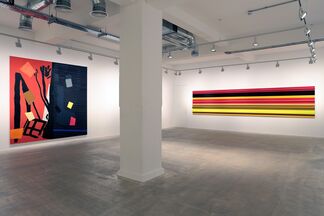 Bruce McLean: A Hot Sunset and Shade Paintings, installation view