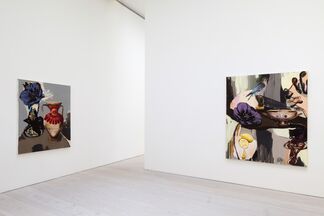 Donald Baechler: NEW PAINTINGS and SCULPTURES, installation view