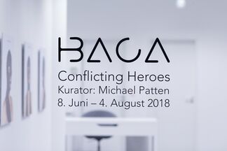 BACA Berlin: Conflicting Heroes, installation view