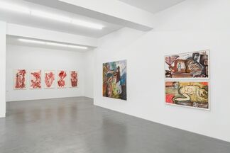 Martin Disler - Paintings, installation view