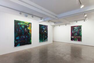 Aboudia, Trin Trin Ba-By, installation view