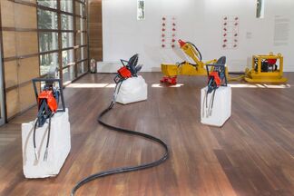 James Capper 'Hyraulic Sculptures', installation view